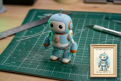 Sketch to 3D Print